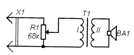 Soviet 'radio' audio distribution schematic