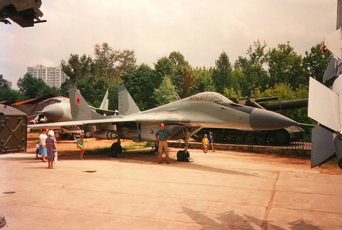 MiG 29 fighter aircraft.