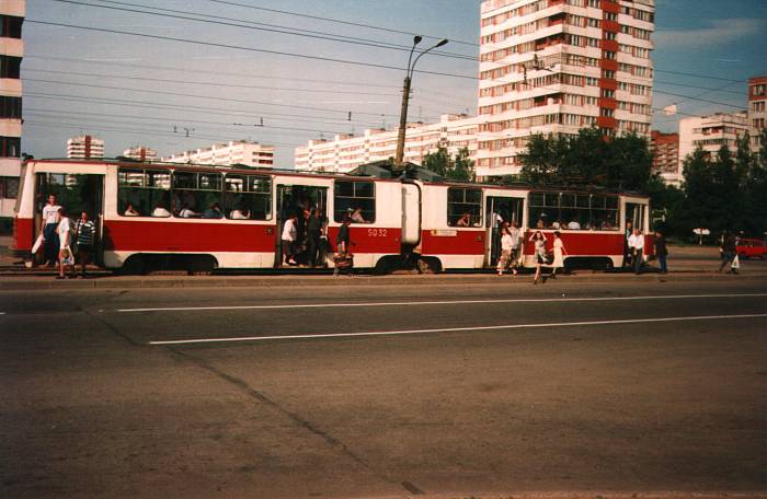 Russian streetcar.