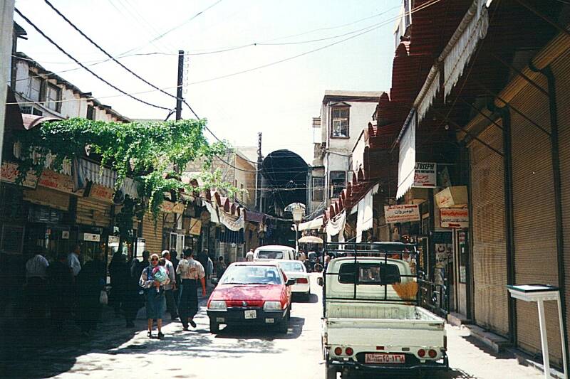 The Street Called Straight, in Damascus, Syria.