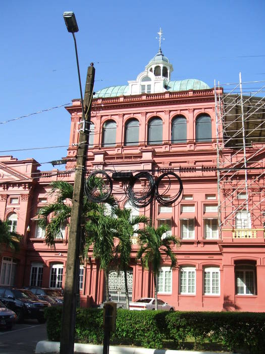 Red House, the home of the Parliament in Port-of-Spain, Trinidad.