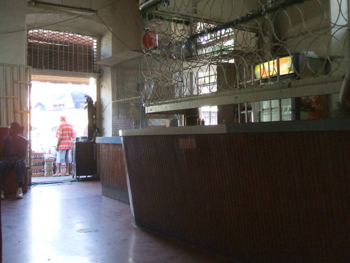 Having a casual lime in Trinidad.  Interior of a local bar in downtown Port-of-Spain, Trinidad.