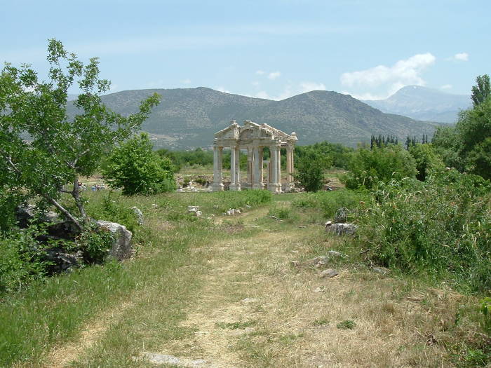 Tetrapylon at Aphrodisias.