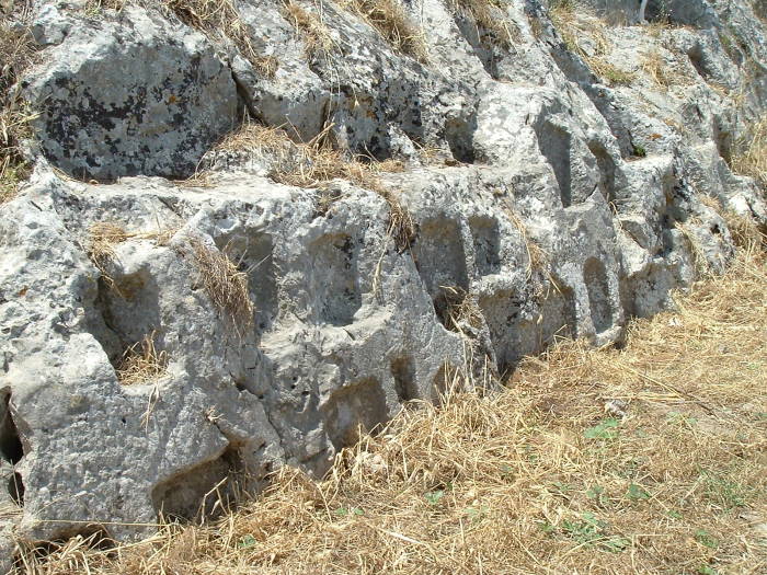 Rock-cut shrines to the Mother Goddess between Selçuk and Ephesus