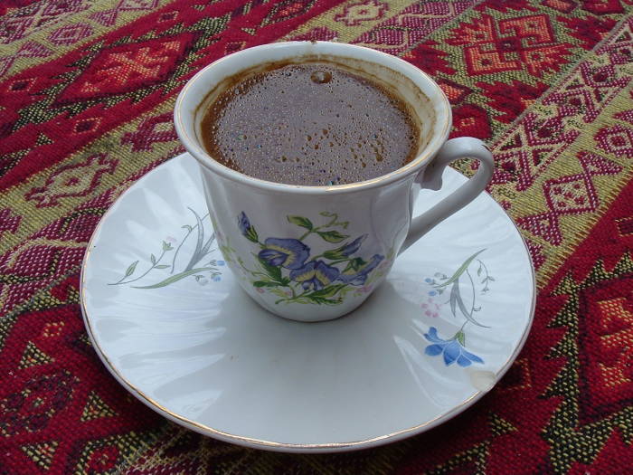 Turkish coffee.