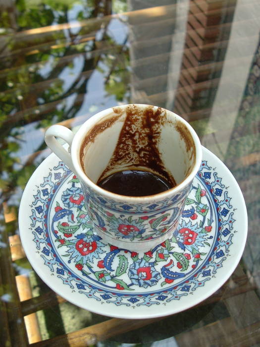 Turkish coffee.