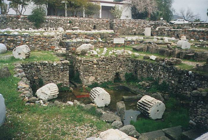 Mausoleum of Halicarnassus.