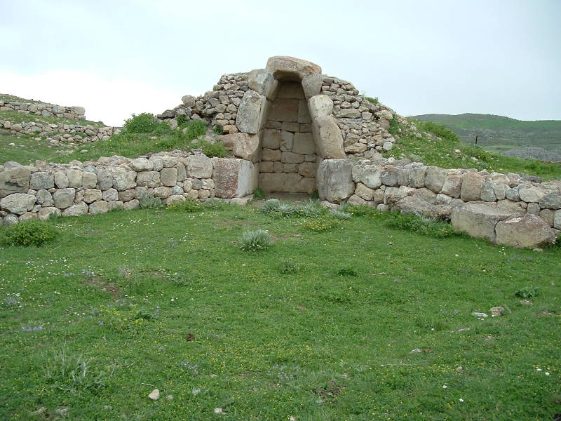 Chamber 1, oldest arched dome of stone masonry in the Near East.