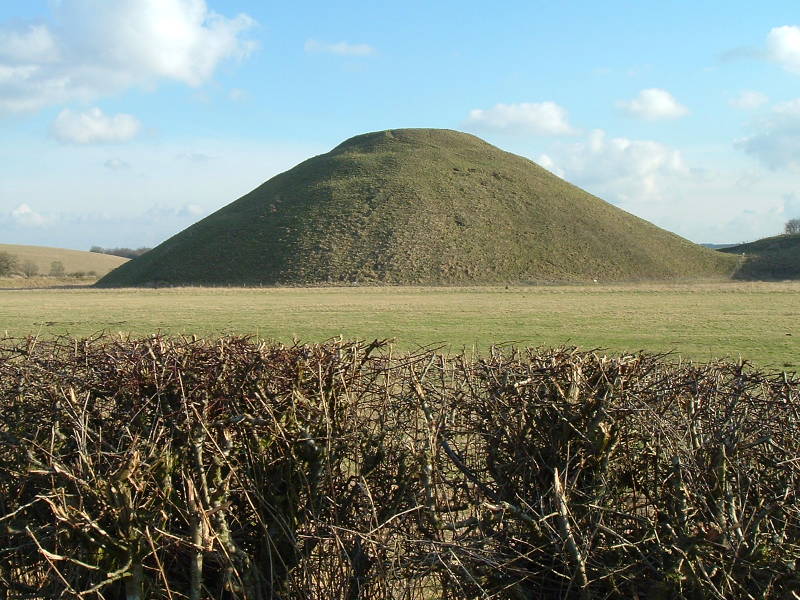 Silbury Hill is large and required millions of man-hours to construct.
