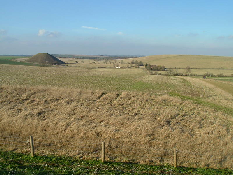 Silbury Hill may have been constructed to be part of a system of sightlines.