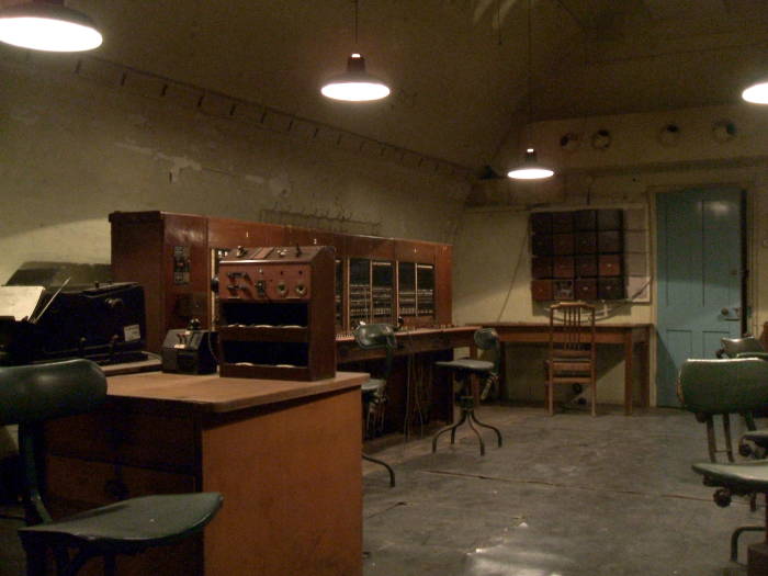During WWII, this secret facility gathered reports from radar and visual observation posts.