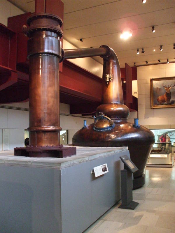 Whisky still at the National Museum.