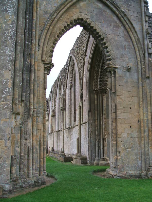 Arch of Glastonbury Abbey.