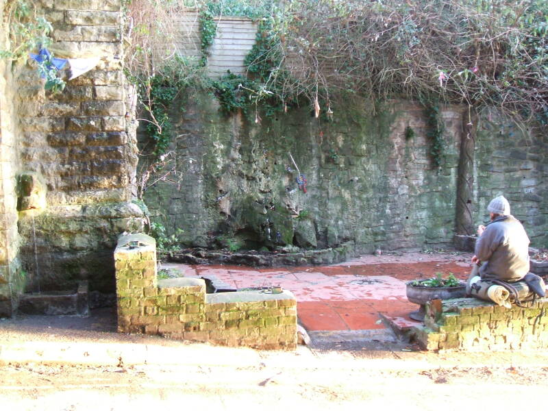 The White Spring and the Chalice Well.