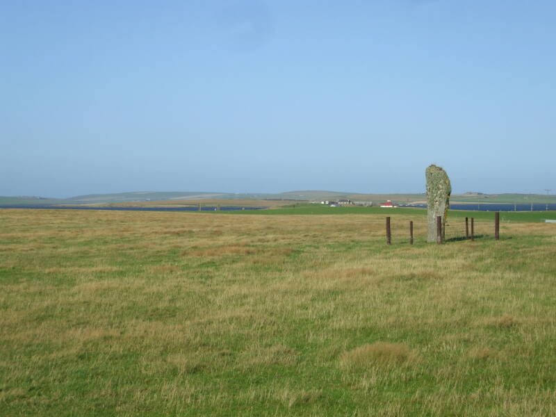 Orkney Islands, north of Scotland:  Megalith remains of Maeshowe.