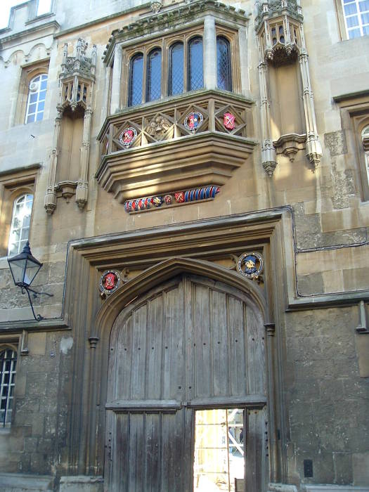 Merton College, Oxford, where J.R.R. Tolkien taught.