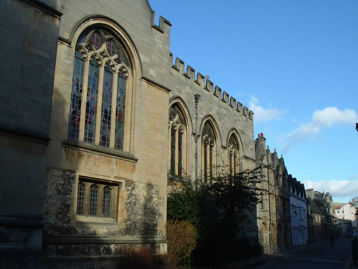 Merton College, Oxford, where J.R.R. Tolkien taught.