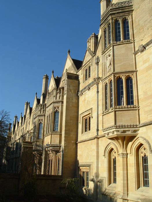 Magdalen College, Oxford, where C.S. Lewis taught.