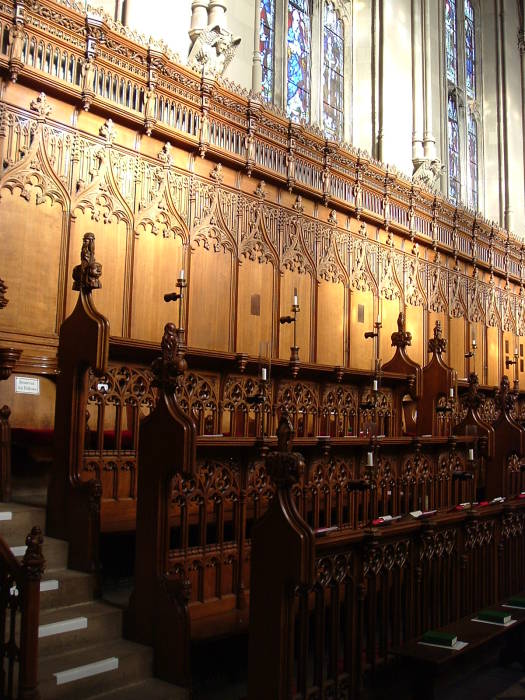 A chapel within Magdalene College, where C.S. Lewis worshiped.