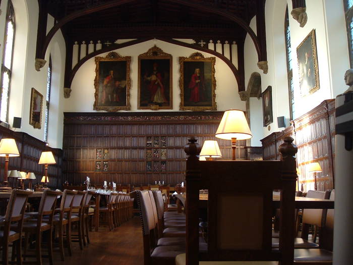 A study hall within Magdalene College.