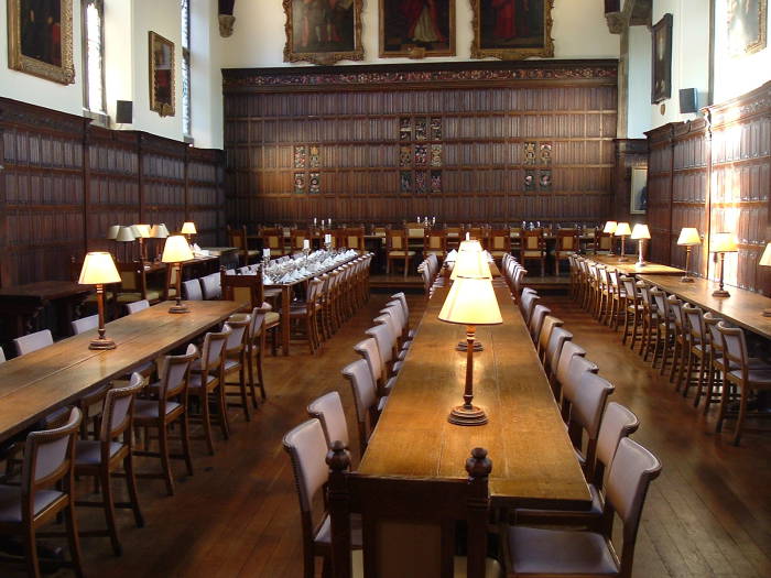 A study hall within Magdalene College.