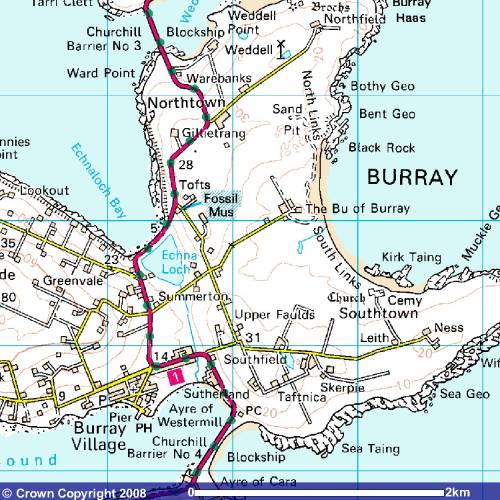 Isle of Burray, Scapa Flow, Orkney.