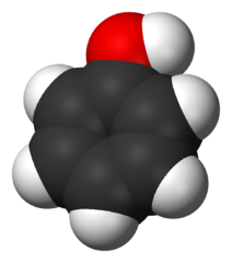 Phenol molecule.