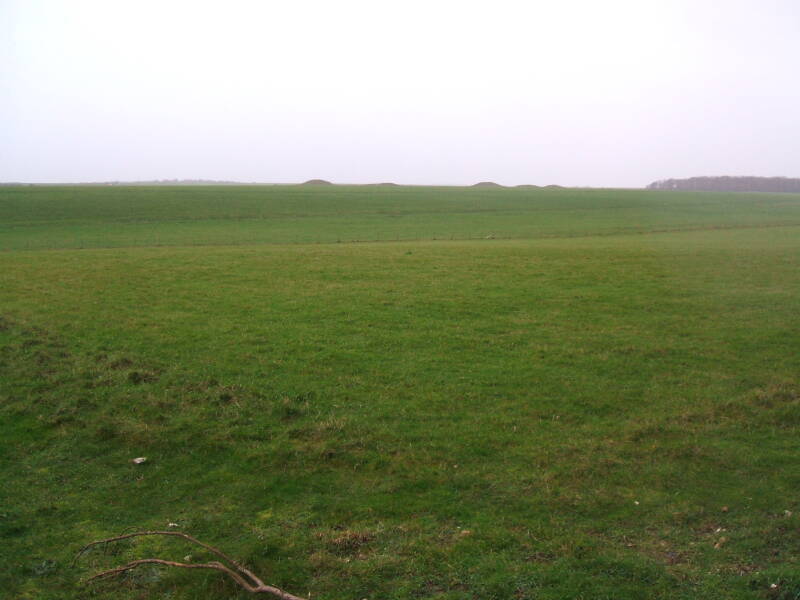 The Cursus, a megalithic earthwork near Stonehenge.