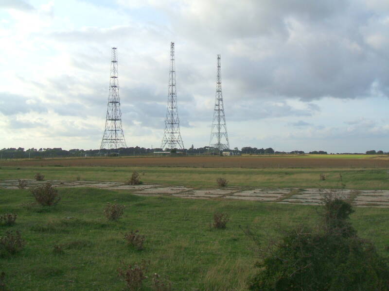 Chain Home WWII radar towers, WWI air base, and the ROC nuclear watch bunkers from the Cold War.