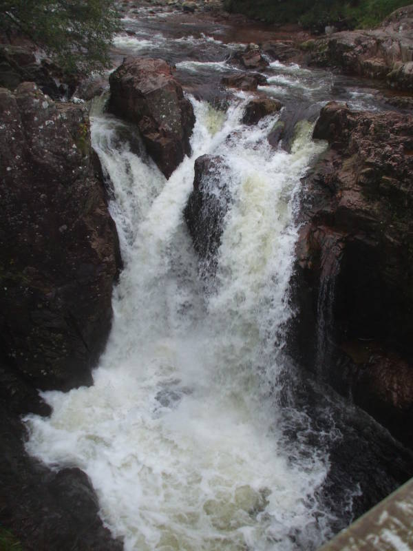 Achriabhach waterfall.