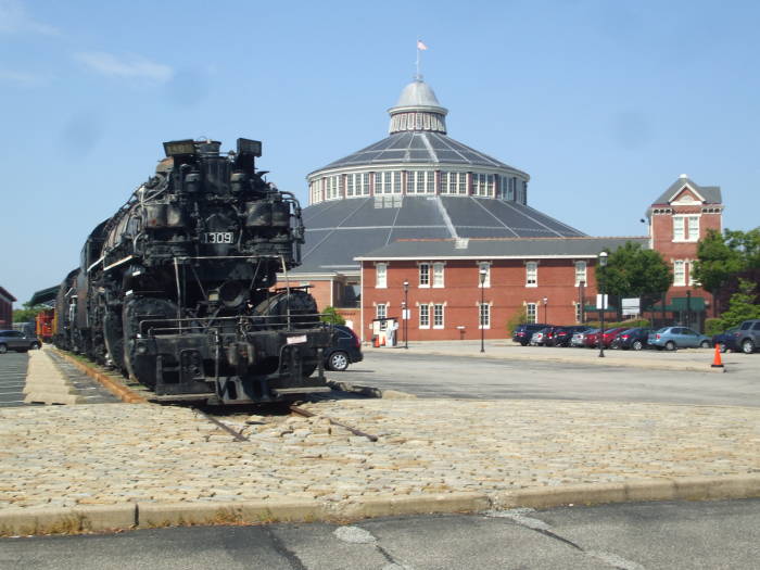 Baltimore and Ohio railroad museum in Baltimore.