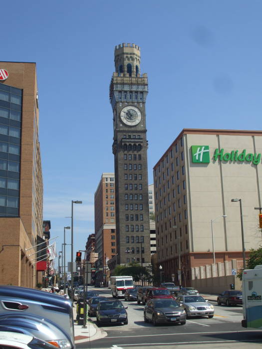 Bromo-Seltzer Tower in Baltimore.