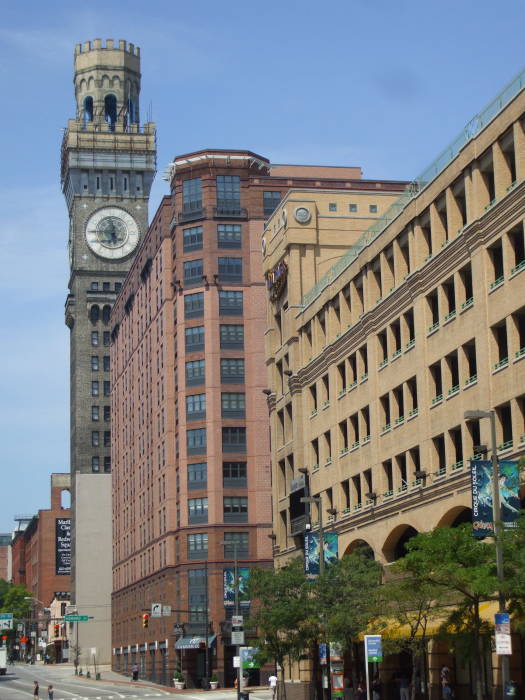 Bromo-Seltzer Tower in Baltimore.