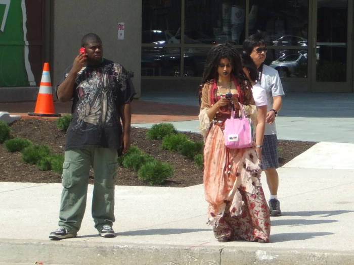 Voodoo cosplay at Otakon anime and manga conference in Baltimore.