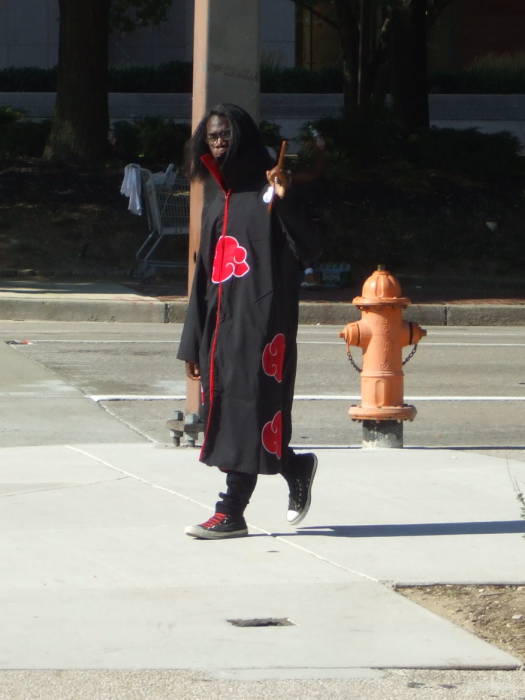 An anime wizard at the Otakon anime and manga conference in Baltimore.