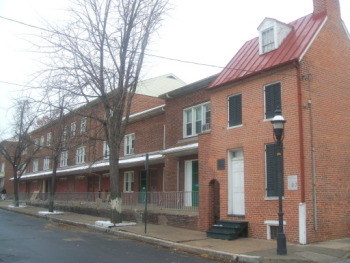 Edgar Allan Poe's house in Baltimore.