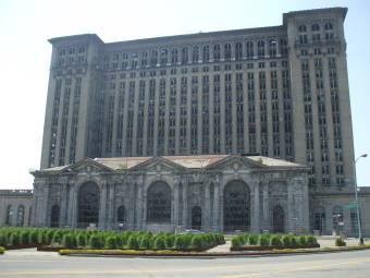 Michigan Central Station in Detroit.