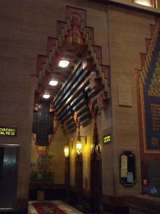 Guardian Building interior in downtown Detroit.