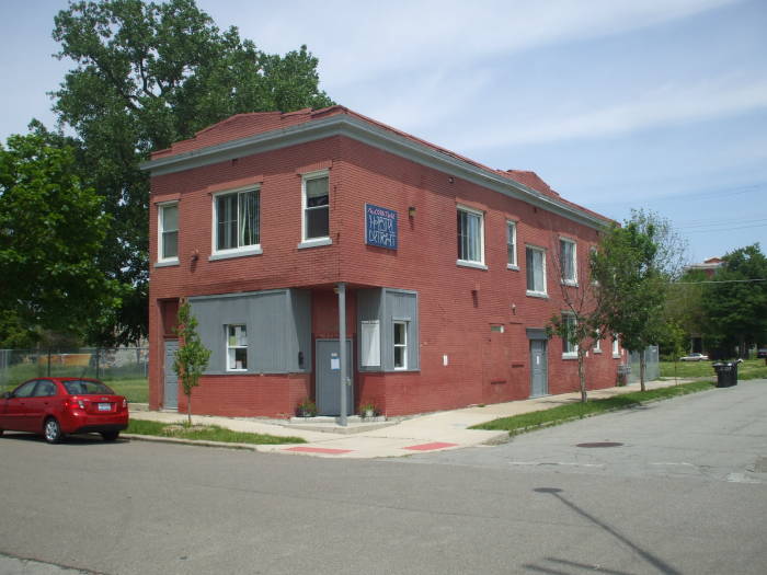 Hostel Detroit in the North Corktown area.