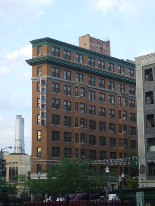 Hotel Milner in Detroit.