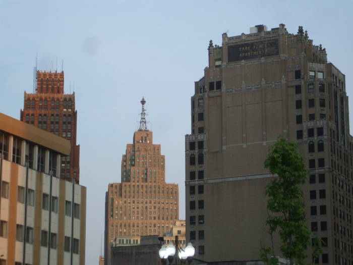Penobscot Building in downtown Detroit.