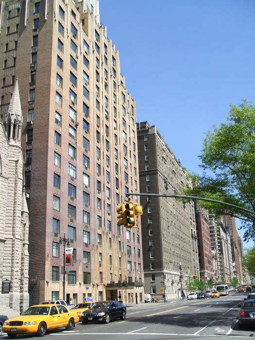 55 Central Park West, Dana Barrett's apartment building as seen in the movie Ghostbusters.