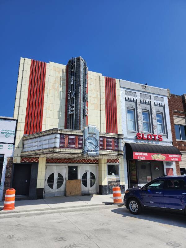 The Time Theater on Broadway Avenue.