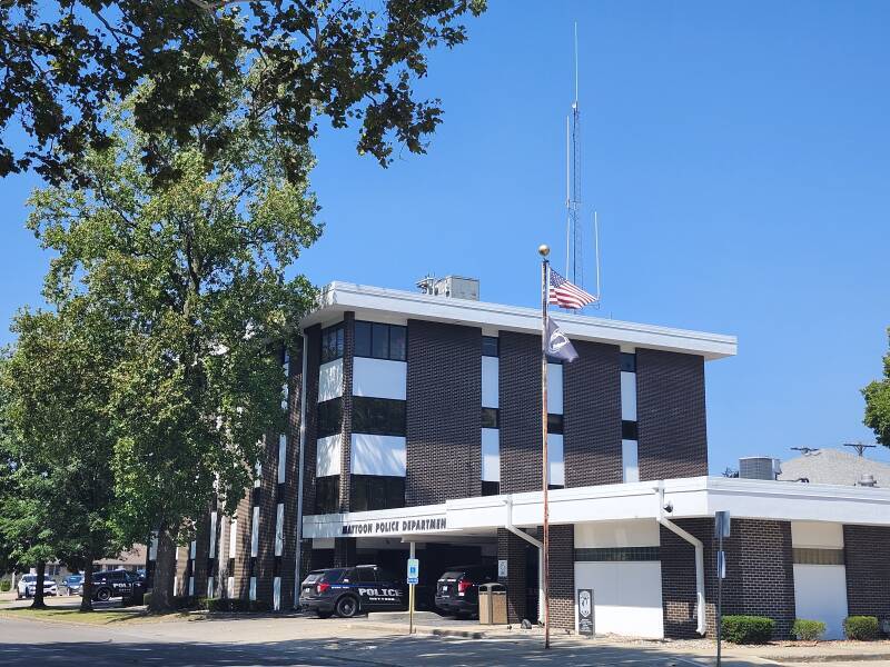 Mattoon Police headquarters.