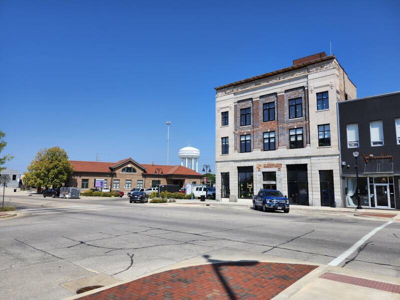 Amtrak Station on Broadway Avenue.