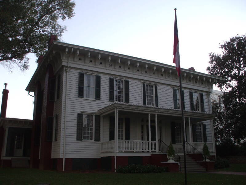 'Confederate White House' in Montgomery, Alabama.