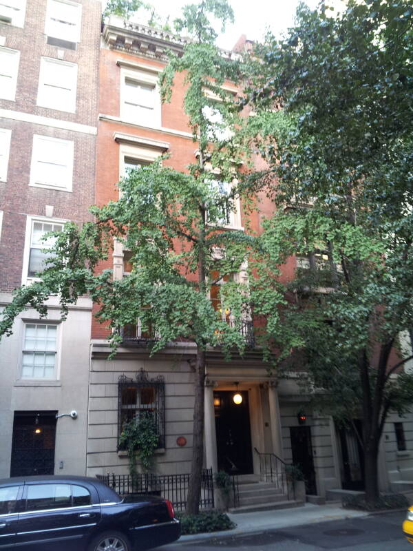 Andy Warhol's last home at 57 East 66th Street on the Upper East Side.