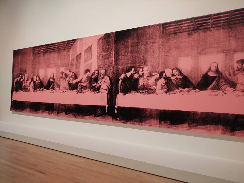 Andy Warhol's 'Last Supper' (pink).