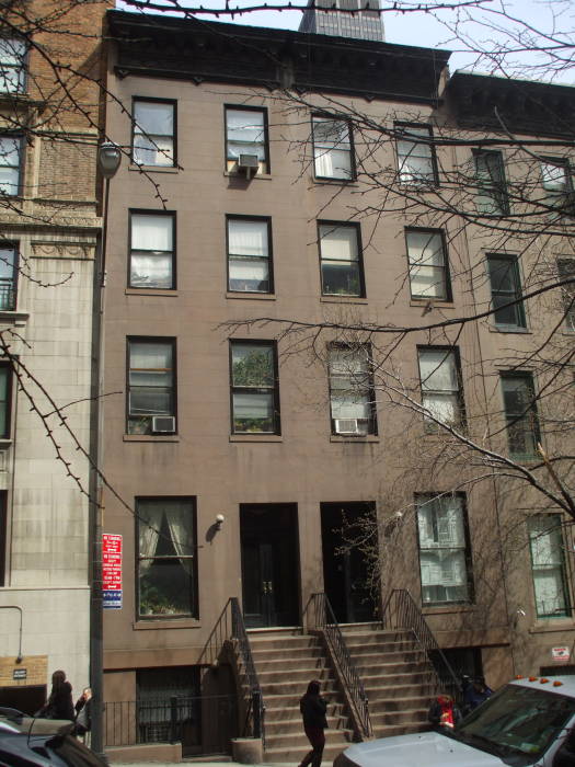 Brownstone at 141 East 37th Street in New York.