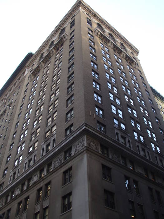 Business buildings at 52 Vanderbilt Avenue in New York.